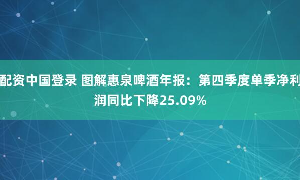 配资中国登录 图解惠泉啤酒年报：第四季度单季净利润同比下降25.09%